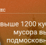 Свыше 1200 кубометров мусора вывезли из подмосковных лесов - РузаРИА