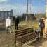 В Златоустово провели субботник у библиотеки - РузаРИА