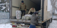 Фуру с гуманитарной помощью отправили из Рузы пострадавшим жителям Курска - Regions.Ru