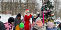 Жители Кожино украшали ёлку и участвовали в конкурсах - Рузский городской округ