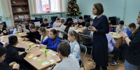 В рузской студии «Простой карандаш» – предновогодний мастер-класс   - РузаРИА