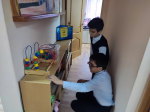 На тучковском «Игрополисе» репетировали новогодние сценки