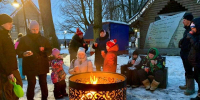 В парке «Городок» прошла анимационная программа «12 месяцев» - РузаРИА