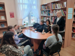 В Орешковской библиотеке прошел урок мужества