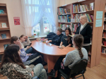 В Орешковской библиотеке прошел урок мужества