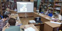 В рузской изостудии «Чердак» рисовали яблоки и цветы - Рузский городской округ