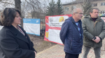 Партийцы осмотрели ход ремонтных работ в дошкольном учреждении