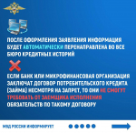 Ружанам напоминают о возможности установления самозапрета на оформление кредитов
