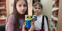 В Орешковской библиотеке мастерили героев мультфильмов - Рузский городской округ