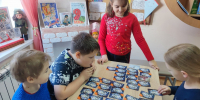 Тучковские ребята играли в «Мемори. Внимательный космонавт»   - РузаРИА