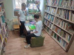Юные тучковцы обсудили прочитанные книги и поиграли