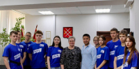 Ирина Вереина побеседовала с активистами «Молодой Гвардии» - Рузский городской округ