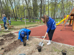 Партийцы приняли участие во Всероссийском субботнике на «Городке»