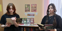 В Воробьёвксой библиотеке прошли громкие чтения «Мне книга рассказала о войне» - Рузский городской округ