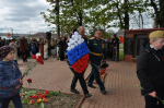 Депутат Андрей Рыбальченко в Дорохово возложил цветы к мемориалу Великой Отечественной войны
