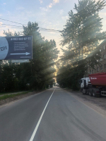 В Тучково на улице Лебеденко уложили новый асфальт