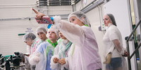 Детям из клуба «Каникулы в Молодежке» - о продуктах и животных фермы «М2» - Рузский городской округ