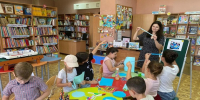 В Рузской библиотеке делали морские аппликации - Рузский городской округ