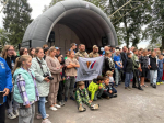 В парке «Городок» прошла праздничная программа ко Дню Государственного флага