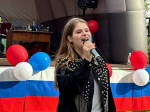 В парке «Городок» прошла праздничная программа ко Дню Государственного флага
