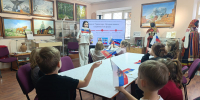 В Рузском краеведческом музее отметили День флага России - Рузский городской округ