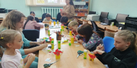 В Рузской библиотеке делали мельницы - Рузский городской округ