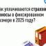 Порядок уплаты страховых взносов индивидуальными предпринимателями - Рузский городской округ