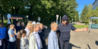 Рузские школьники вспоминали и закрепляли на практике правила дорожной безопасности - РузаРИА