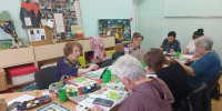 В Тучковской библиотеке рисовали квакшу - Рузский городской округ