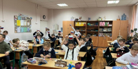 Рузские школьники делали открытки ко Дню народного единства - РузаРИА