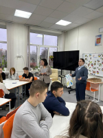 Знакомство школьников с профессией учителя в рамках акции «ГИА. Осознанность. Профориентация.»