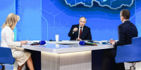 Владимир Путин в прямом эфире заявил о поддержке ветеранов СВО и программе «Время Героев» - Рузский городской округ