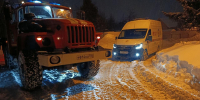 Специалисты ГКУ МО «Мособлпожспас» помогли вызволить автомобили неотложек из снежных сугробов в Рузе и Истре - РузаРИА