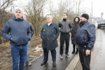 Александр Горбылёв проинспектировал ход капитального ремонта объездной дороги в Тучково