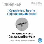 Налоговая инспекция проведёт вебинар для самозанятых