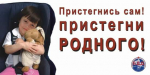 Перевозить ребёнка в автомобиле – только в детском кресле