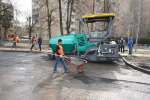 В Рузском округе продолжают ремонтировать дороги и преображать общественные пространства