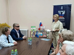 В Колюбакинской библиотеке обсудили значение Государственного флага России