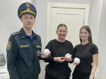 В РМО многодетным семьям бесплатно устанавливают пожарные извещатели