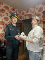 В РМО многодетным семьям бесплатно устанавливают пожарные извещатели